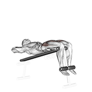 Decline sit-up animation
