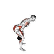Kettlebell swing animation