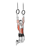Kipping muscle up animation