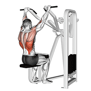 Lever front pulldown animation