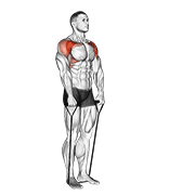 Band front raise animation