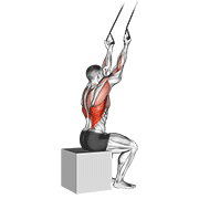 Band underhand pulldown animation