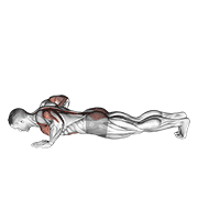 Upward facing dog animation