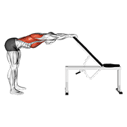 Back pec stretch animation