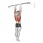 Shoulder grip pull-up animation